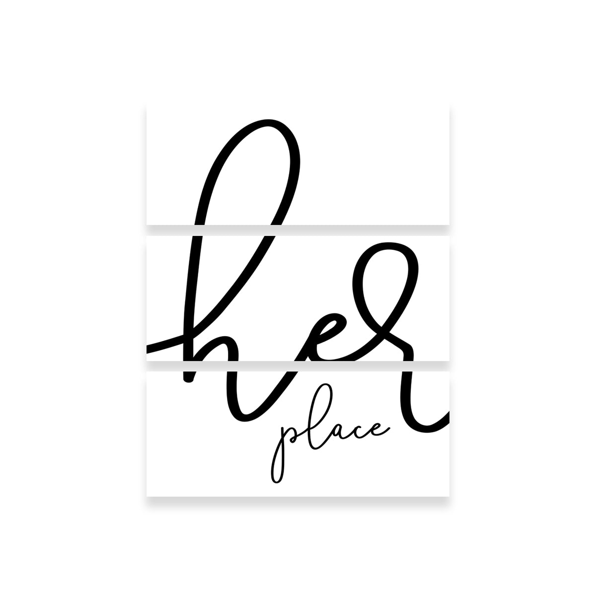 Stunning Her Place Wall Art by Melanie Viola