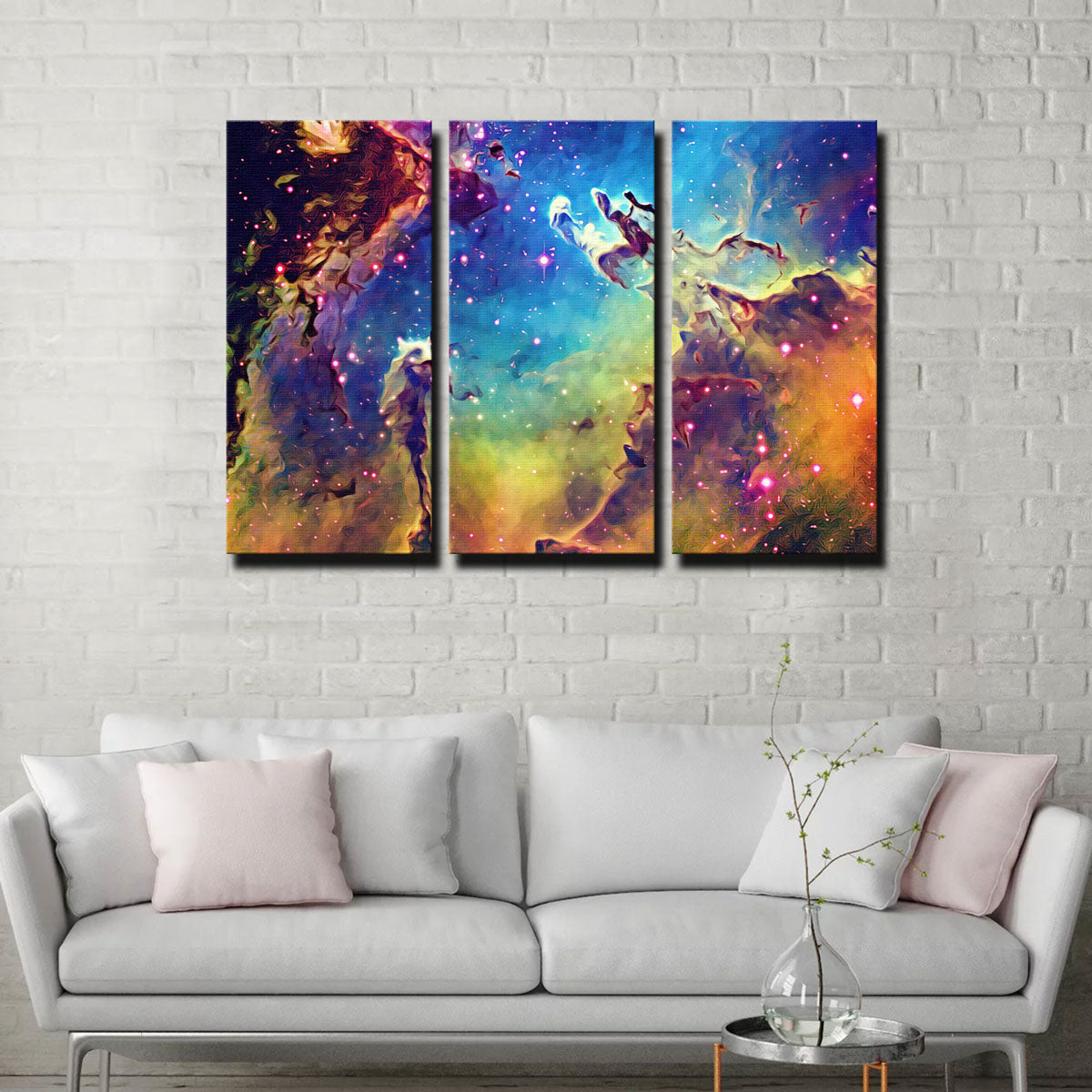Stunning Pillars Of Creation Wall Art by Denise Dundon
