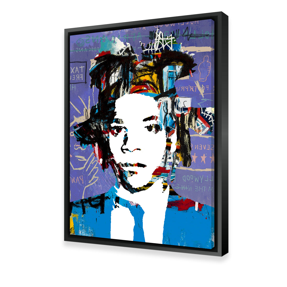 Unique Basquiat Inspired Wall Art for Home Decor