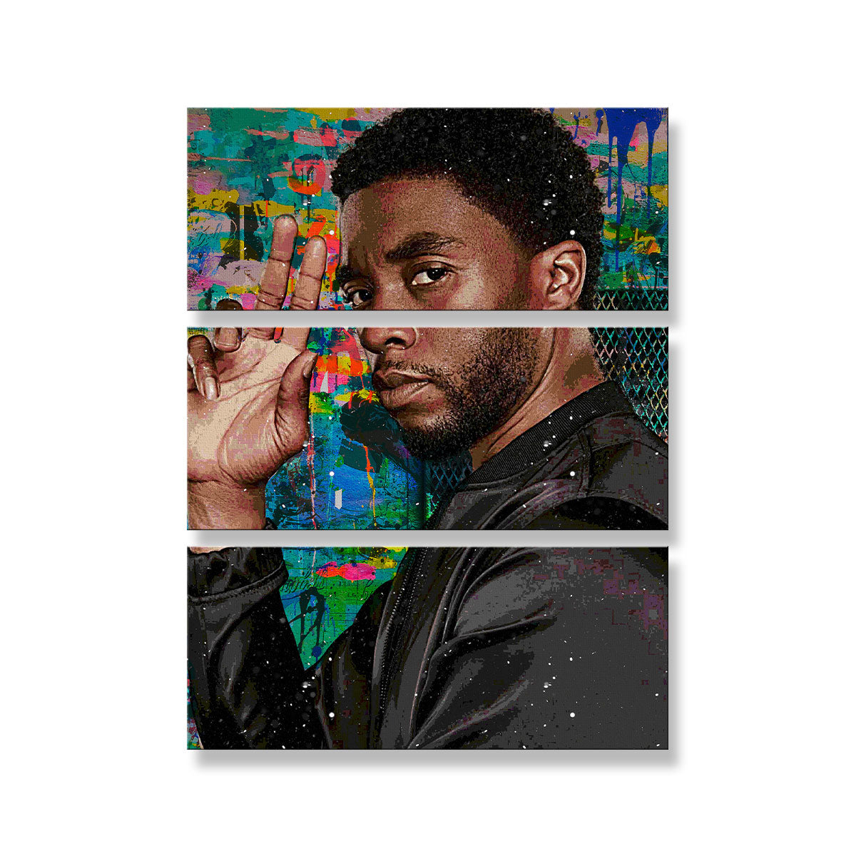 Exclusive Chadwick Boseman 2 Wall Art - Ideal Decor for Fans
