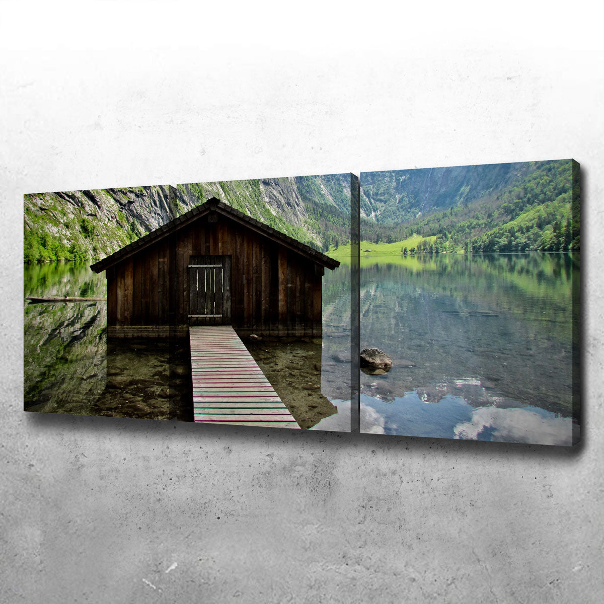 Stunning Obersee Bavaria Wall Art by David Campbell