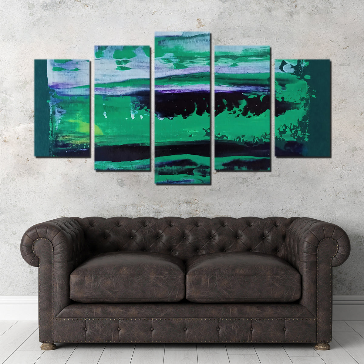 Stunning Ice Green Wall Art by Patricia Jaggie