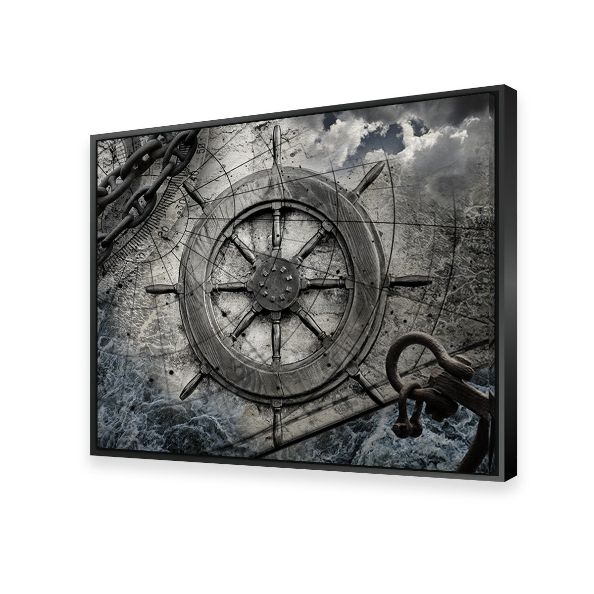 Stunning Helm and Chains Wall Art for Your Home Decor