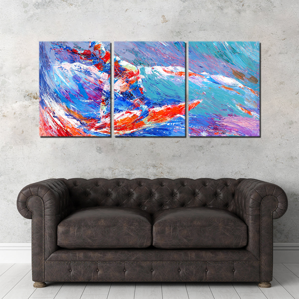 Stunning Shortboard Splash Wall Art for Your Home Decor