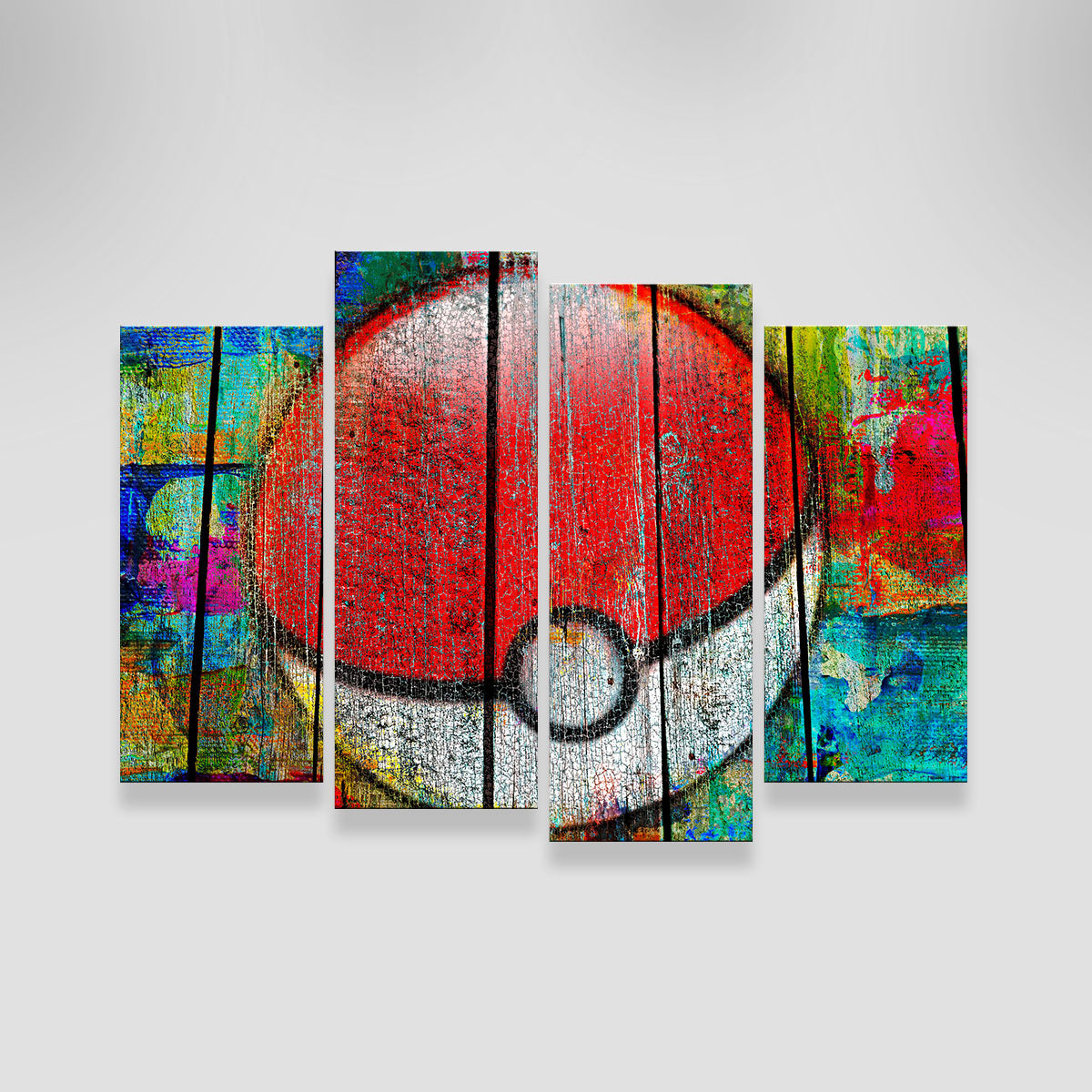 Eye - Catching PokeBall Wall Art for Your Home Decor