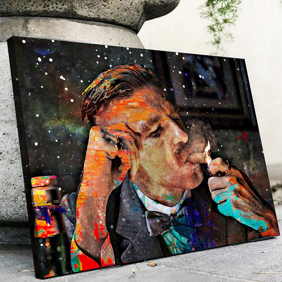 Stylish Arthur Shelby Wall Art with Museum-Quality Canvas