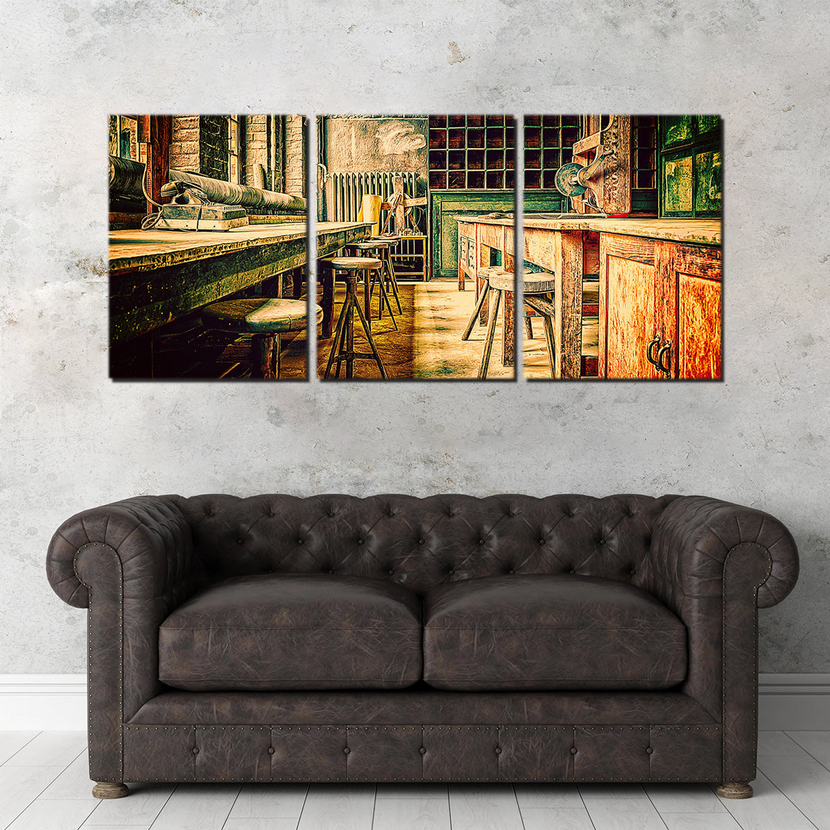 Stunning Olde Workshop Wall Art by Denise Dundon