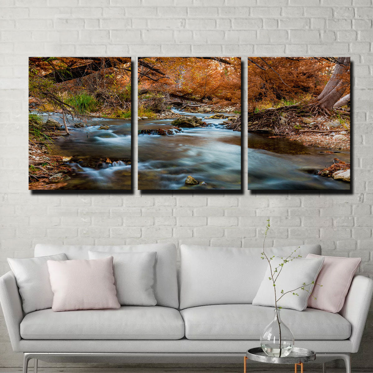 Exquisite Silky Guadalupe River Wall Art - Perfect Decor for Your Space