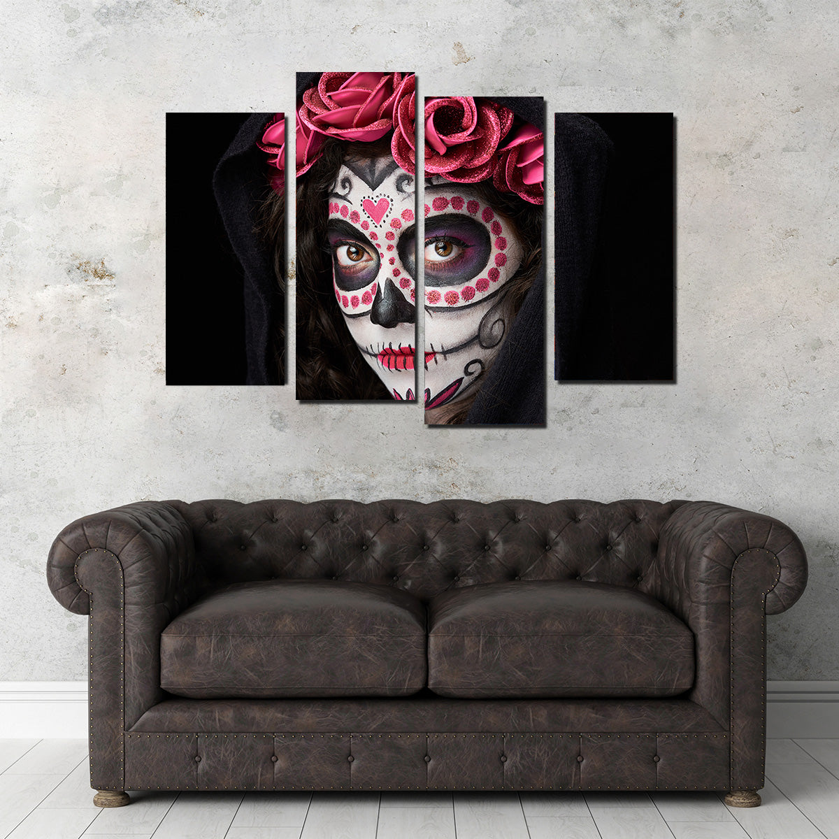 Stunning Catrina Skull Inspired Wall Art for Your Home Decor