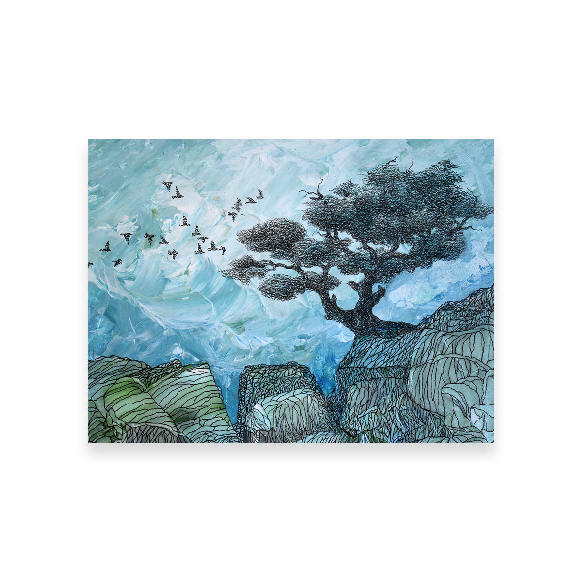 Alone, Captivating Content Wall Art by Gerry Segismundo