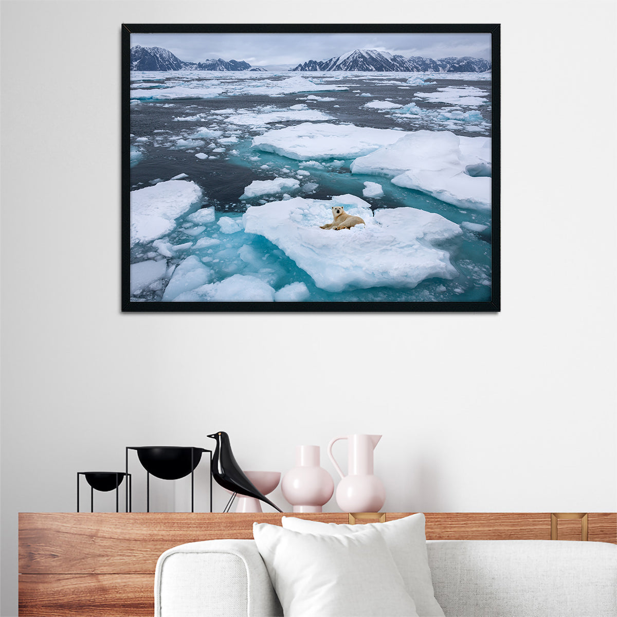 Stunning Polar Bear - Greenland Wall Art for Home Decor