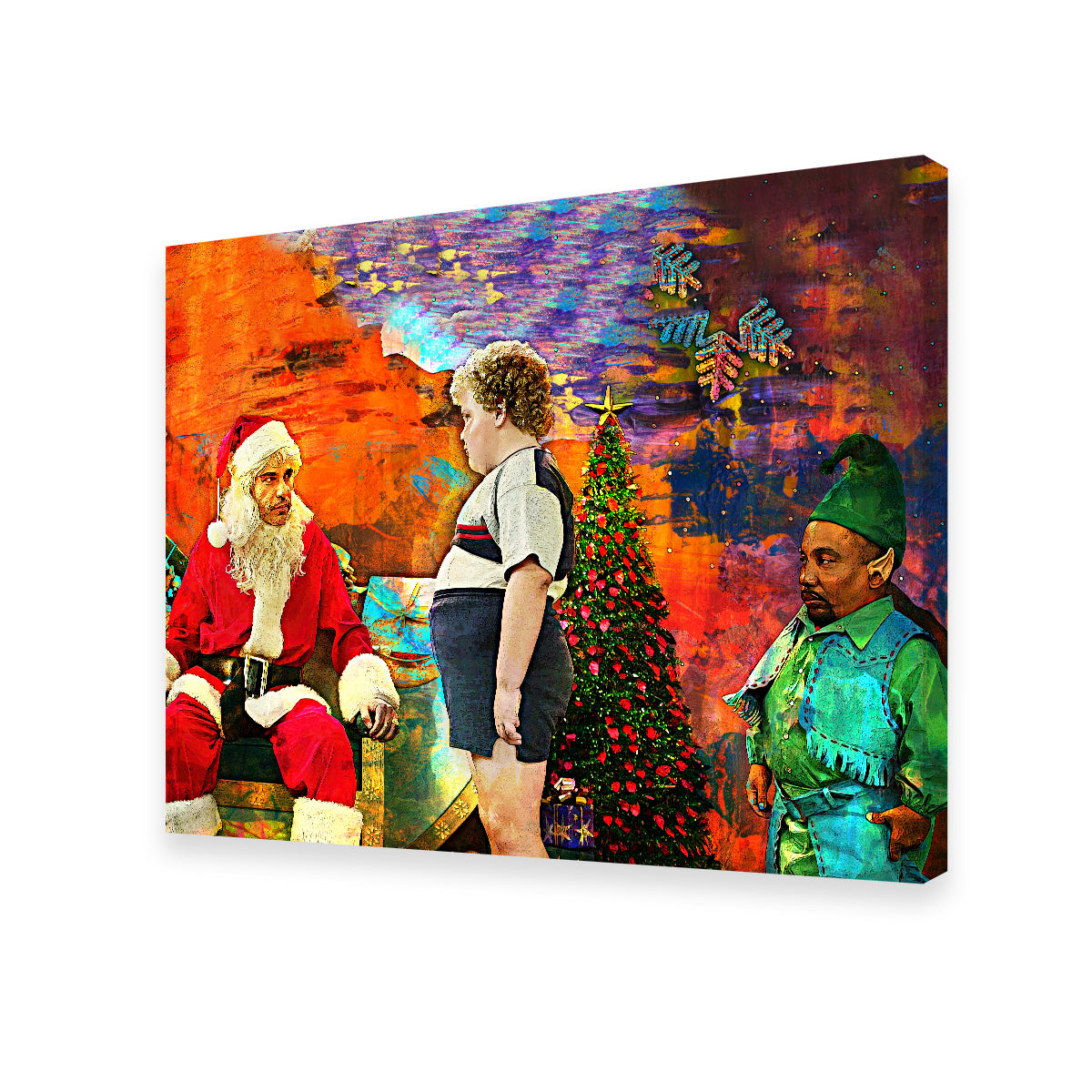 Eye - catching Bad Santa Wall Art for Stunning Home Decor