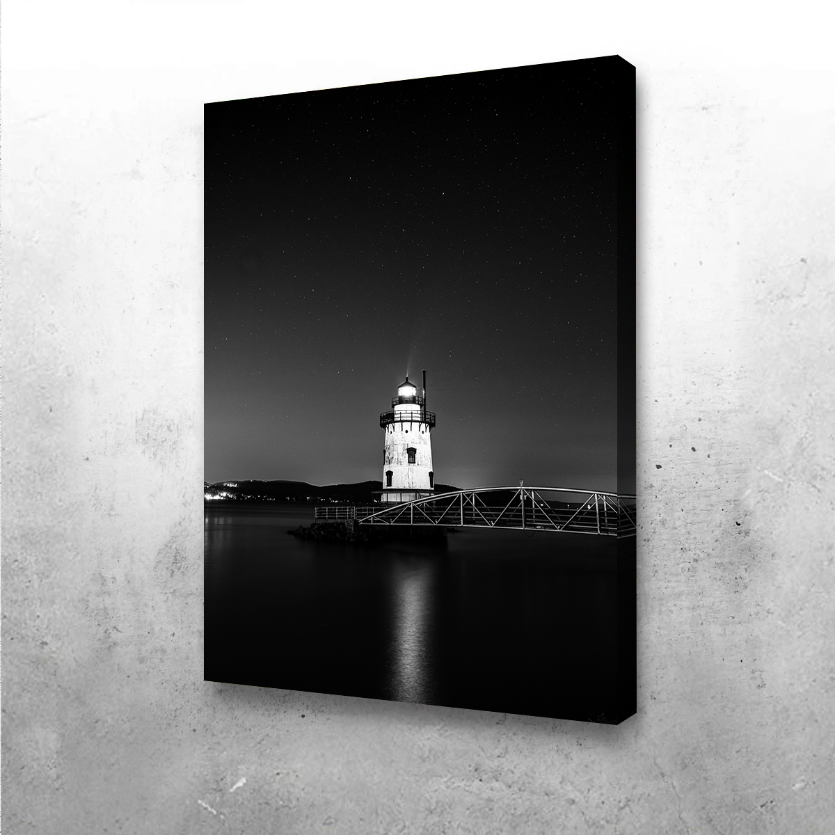 Stunning Beacon in the Stars Wall Art by Dennis Maida