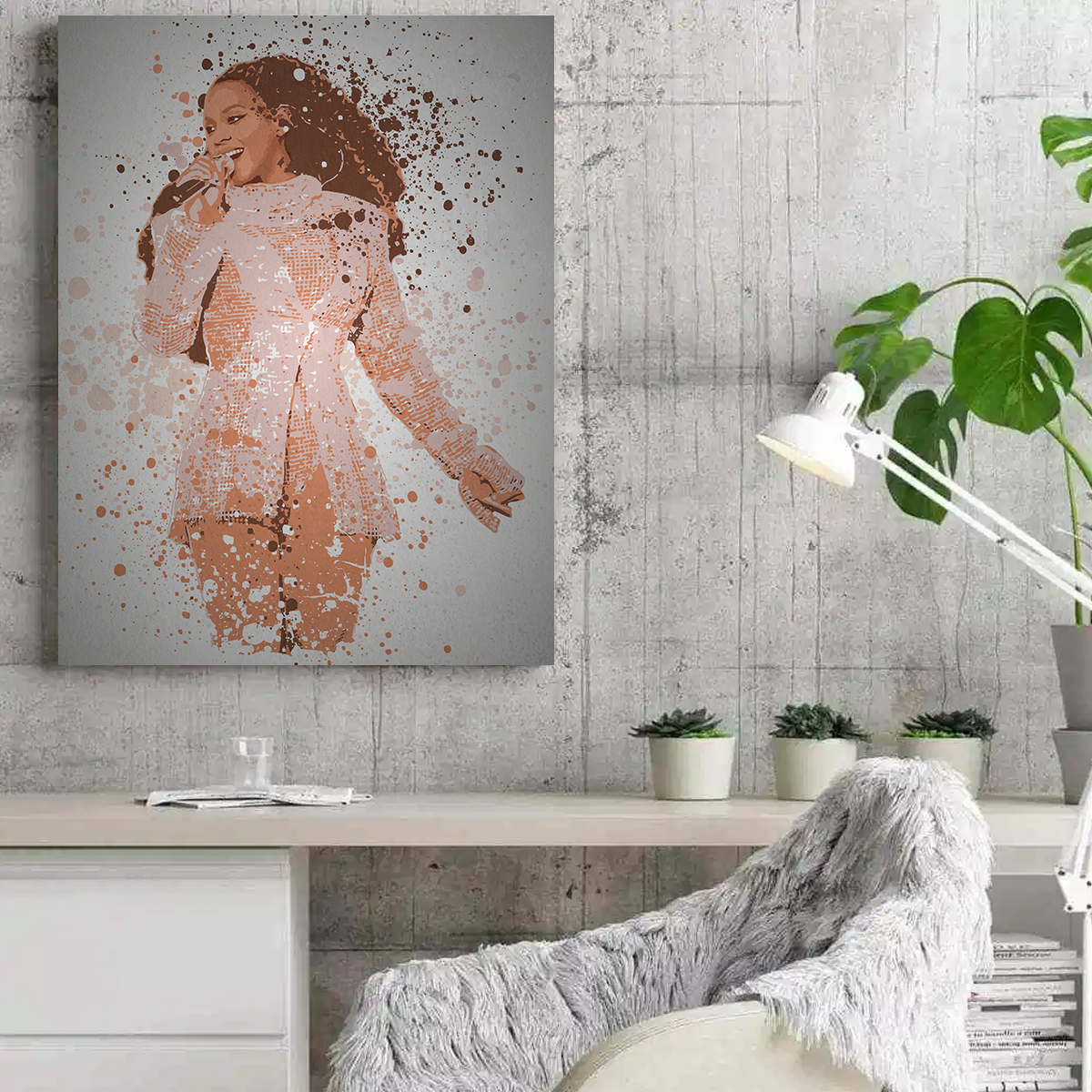 Exclusive Beyonce Queen Wall Art - Premium Decor for Your Space