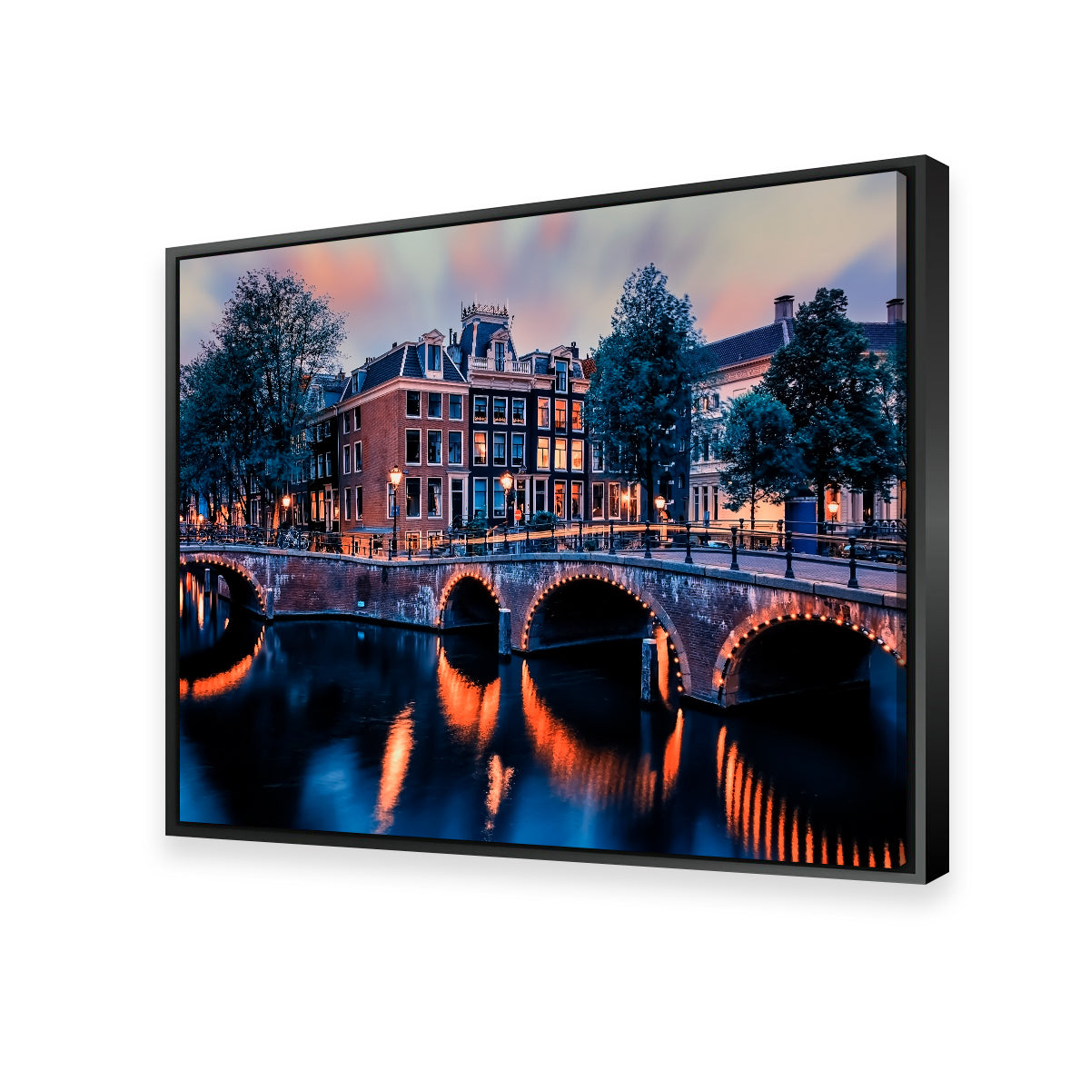 Gorgeous Amsterdam Sunset Wall Art - Ideal Decor for Any Space