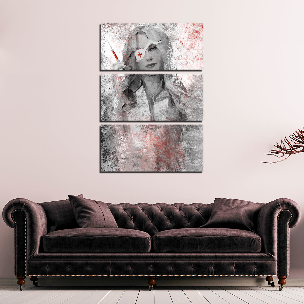 Stunning Nurse Wall Art by Andy Brackpool
