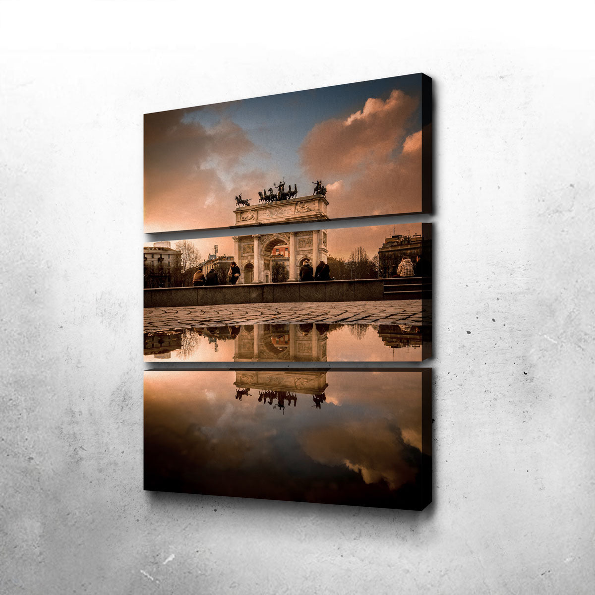 Enzo Romano's Arco della Pace Wall Art - Premium Museum Quality
