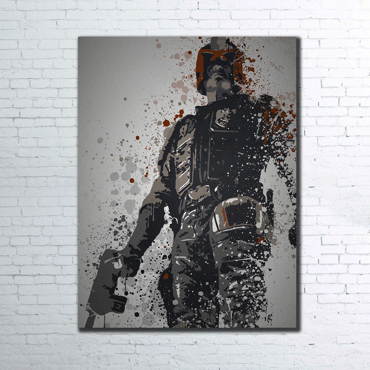 Striking 'I Am The Law' Wall Art for Stunning Decor