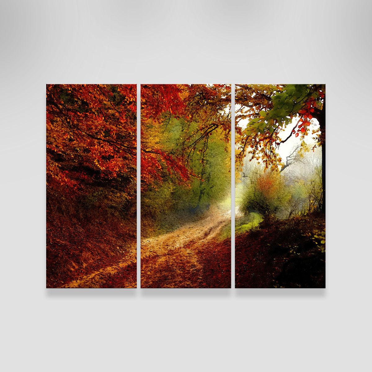 Gorgeous Autumn Forest Edge Wall Art by Denise Dundon