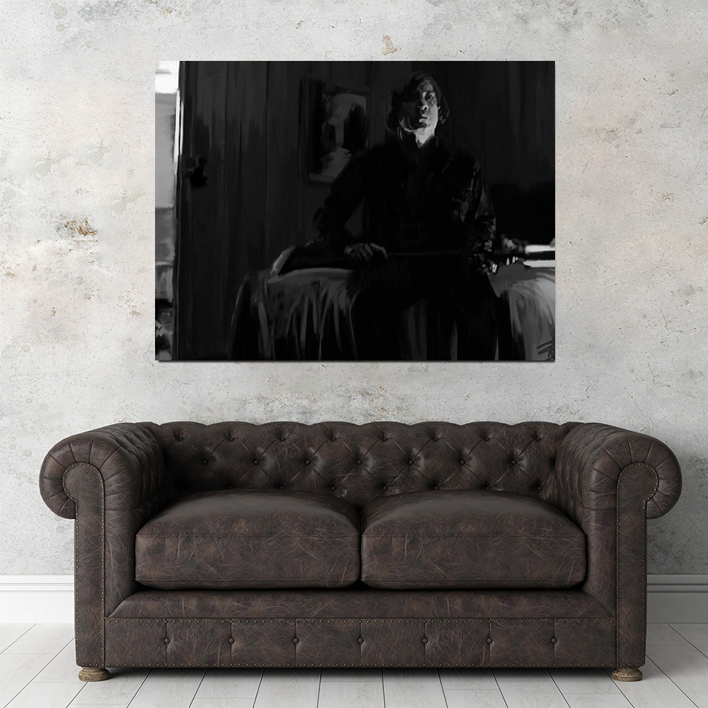 Stunning Anton Chigurh Wall Art by Andy Brackpool