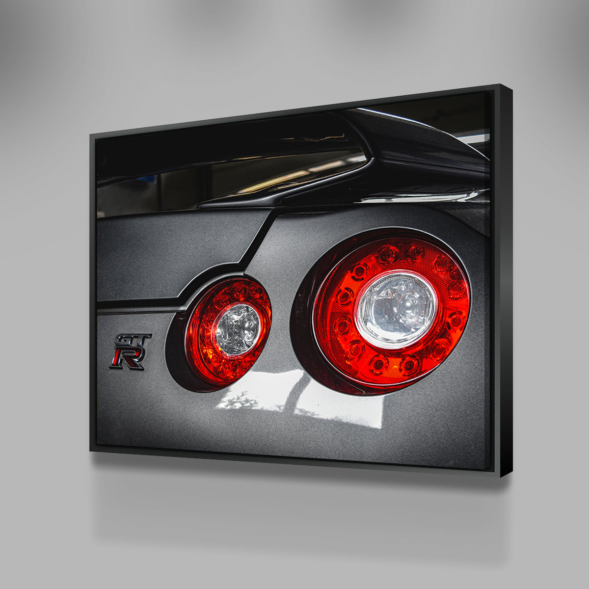 Stunning Nissan GTR Taillight Wall Art by George Sorin