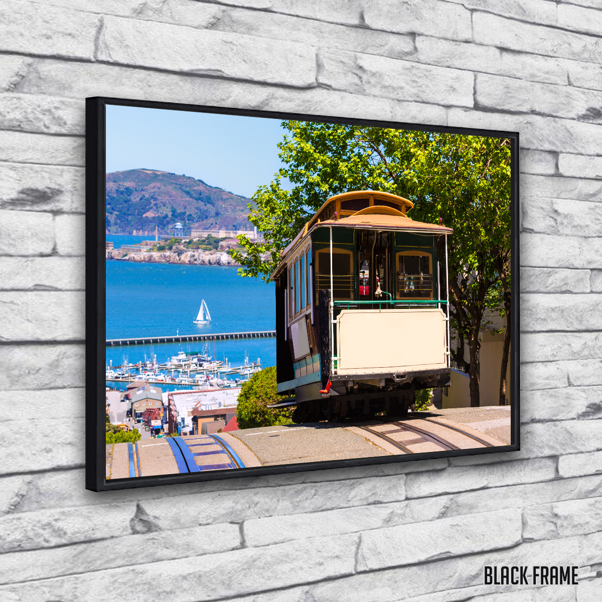 Hyde Street Cable Car High - Quality Wall Art for Stunning Home Decor
