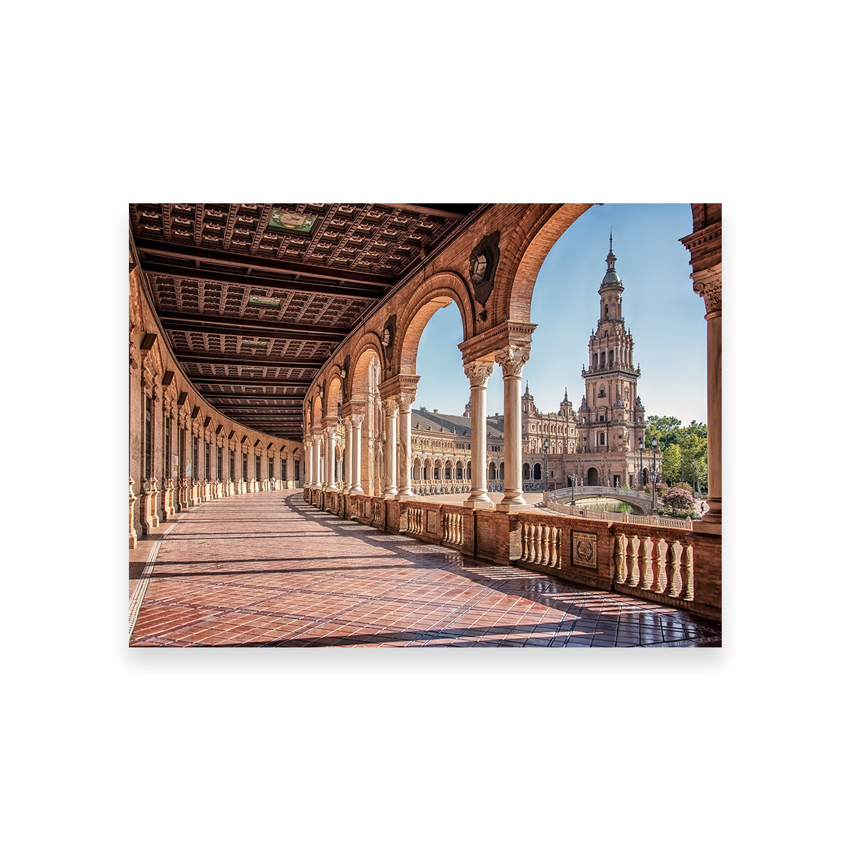 Stunning Plaza De Espana Wall Art by Manjik Pictures
