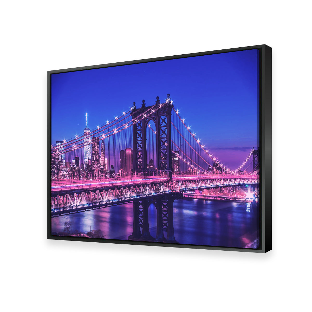 Stunning New York Manhattan Bridge Wall Art by Dina Rolle