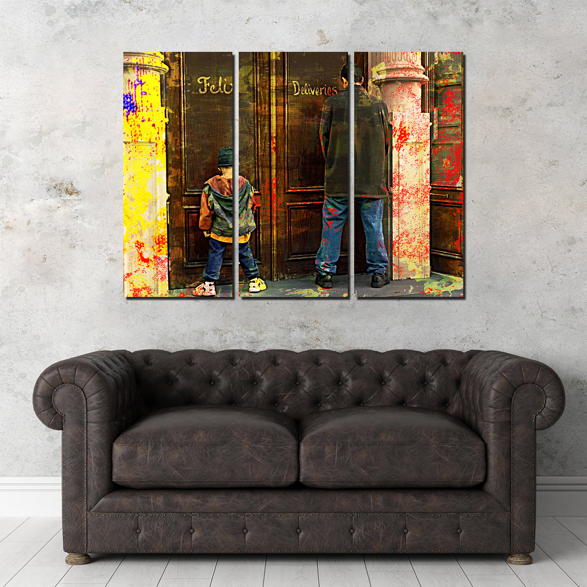 Big Daddy - Premium Kiln - Dried Pine Wood Framed Canvas Prints
