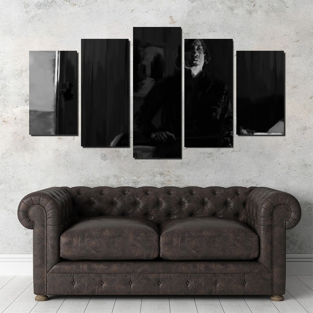 Stunning Anton Chigurh Wall Art by Andy Brackpool