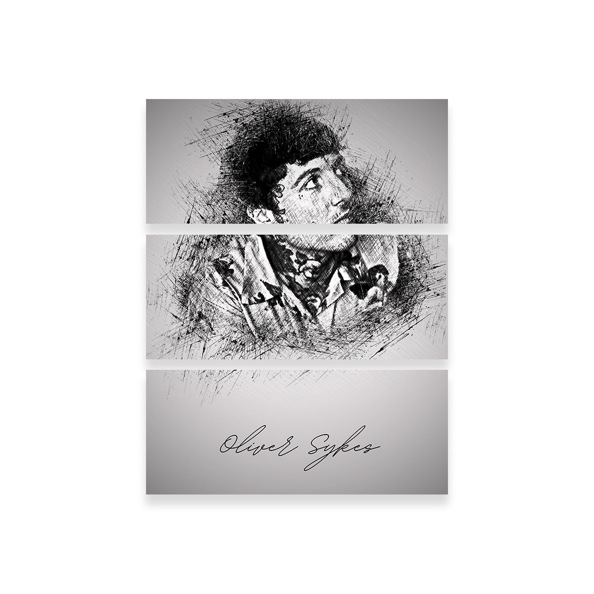Oliver Sykes Inspired Wall Art - Stunning Decor for Your Space