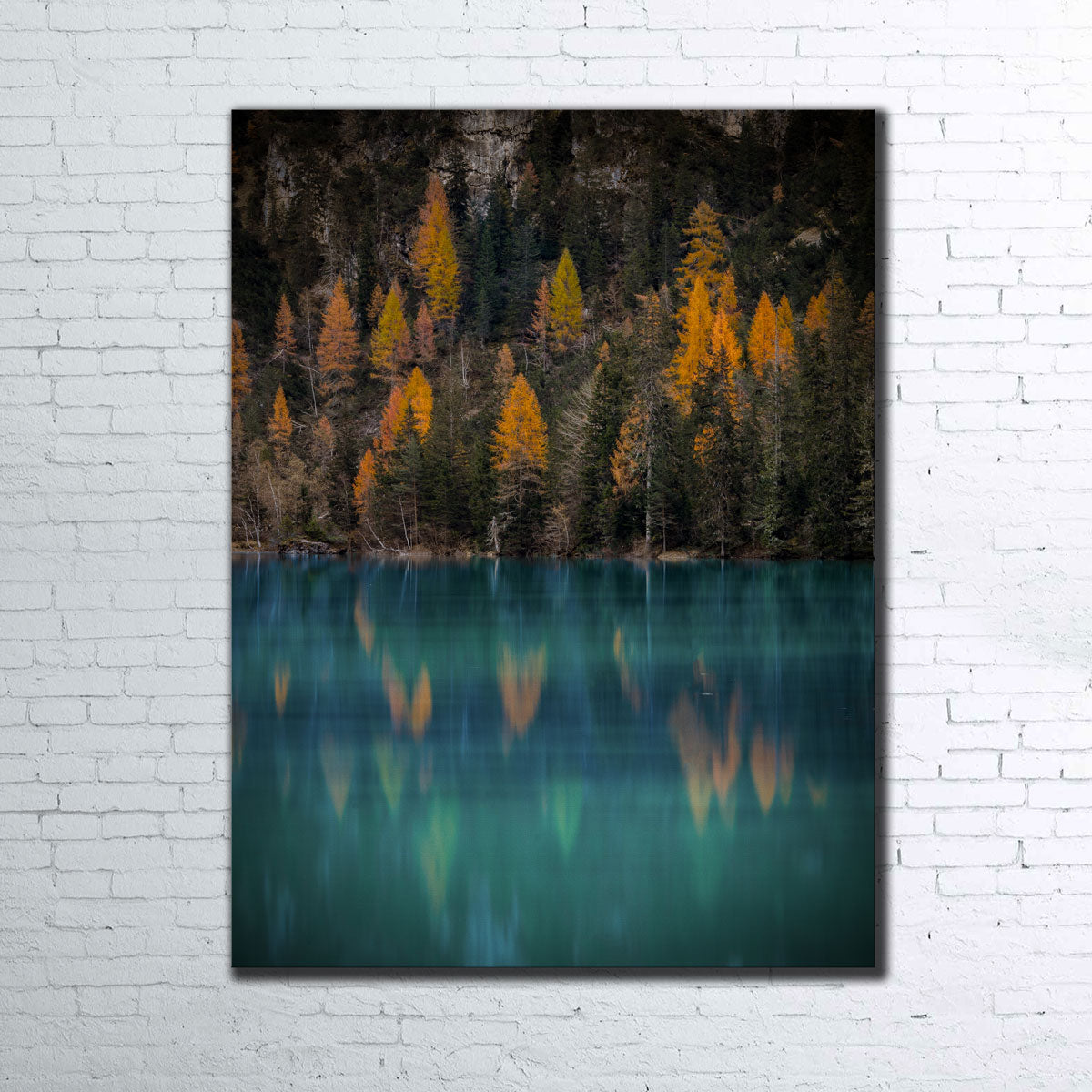Stunning Autumn Reflections Wall Art by Enzo Romano