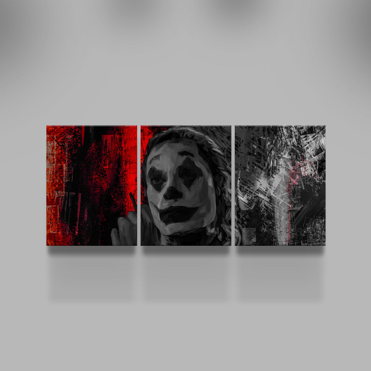 Eye - Catching Smoking Joker Wall Art by Andy Brackpool