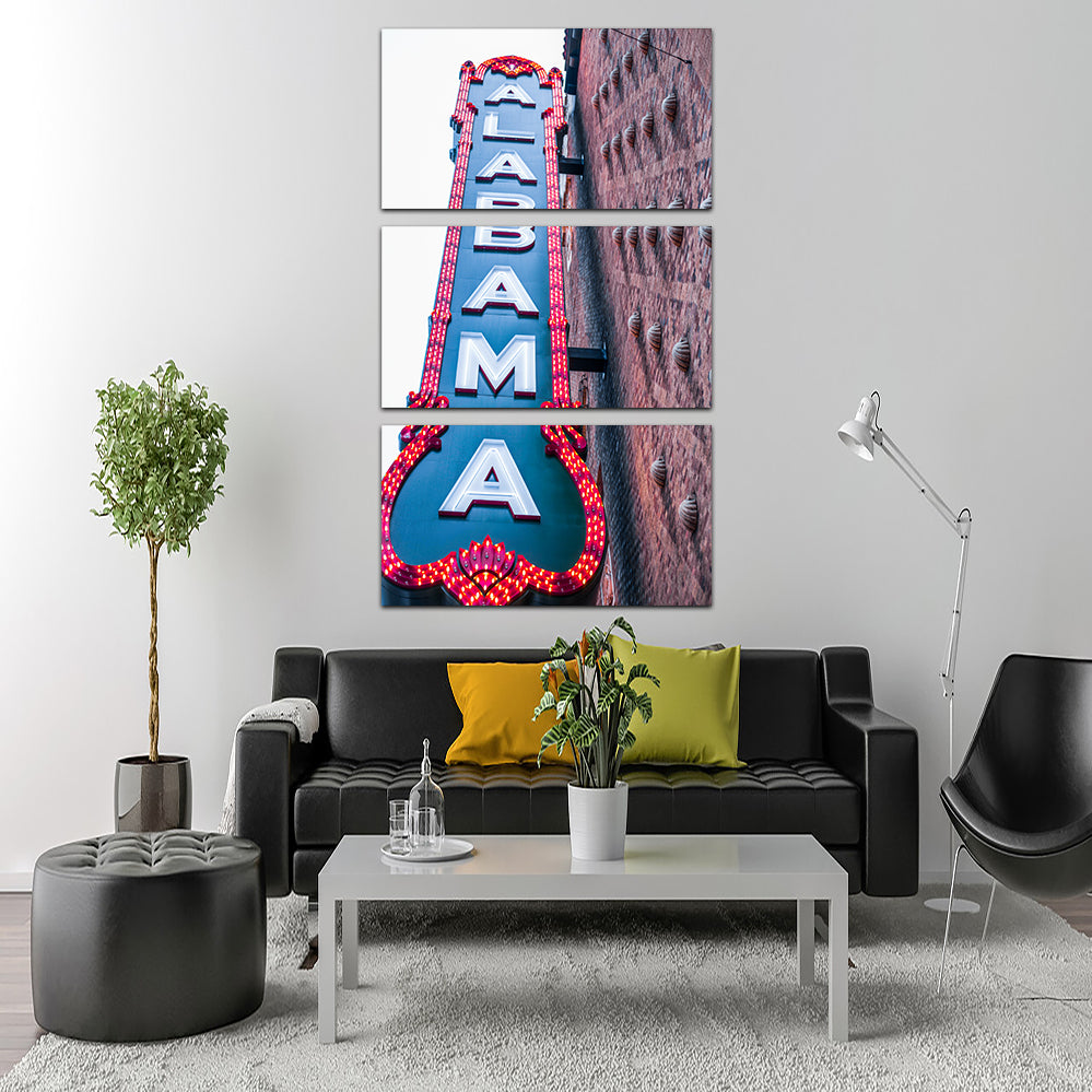 Stylish Alabama Sign Wall Art for Your Home Decor