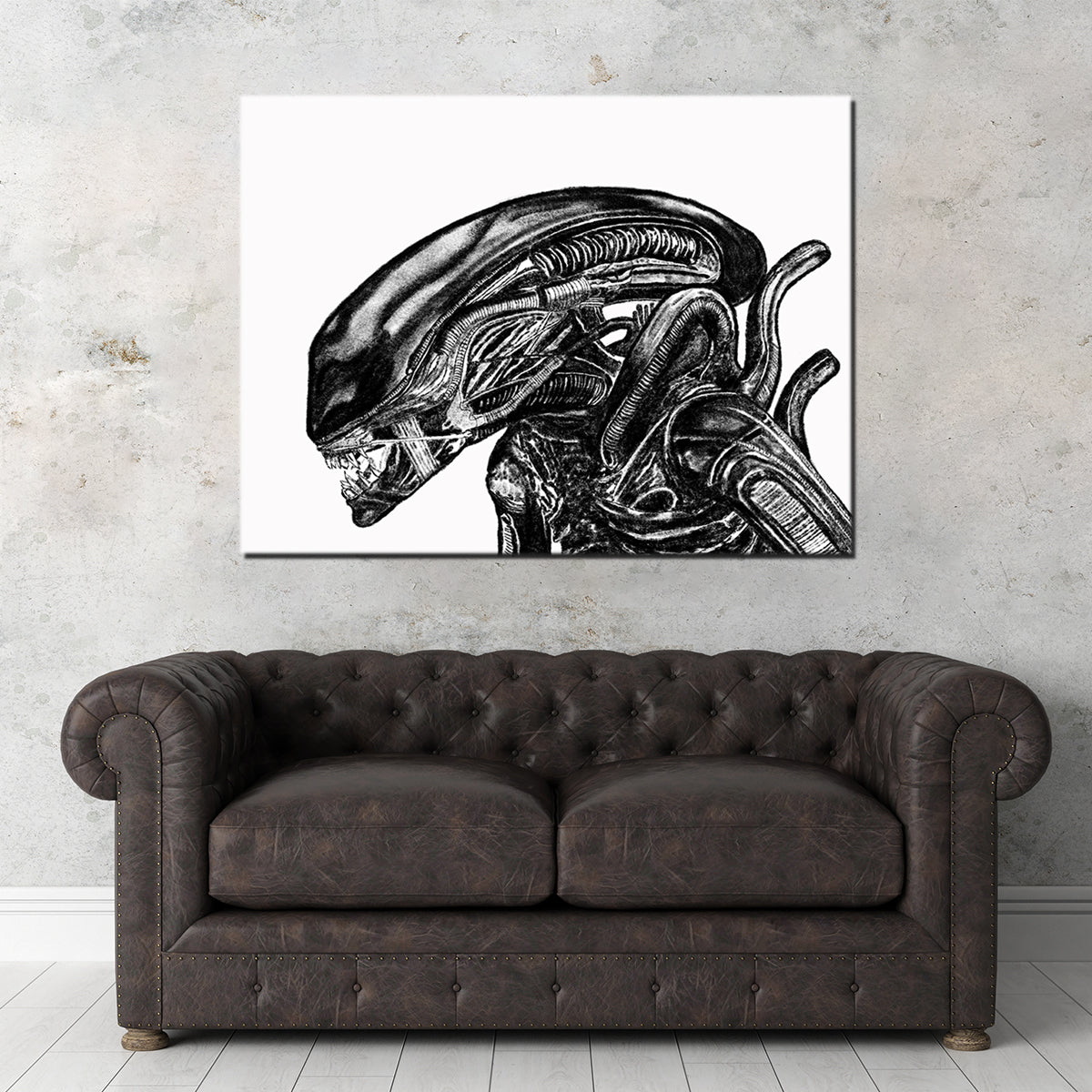 Stunning Alien Wall Art by JPS Darko Art