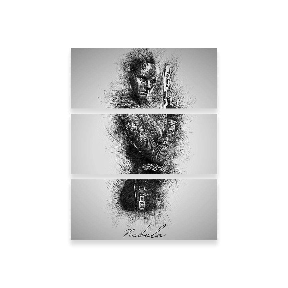 Stunning Nebula Wall Art - Handmade with Museum-Quality Canvas