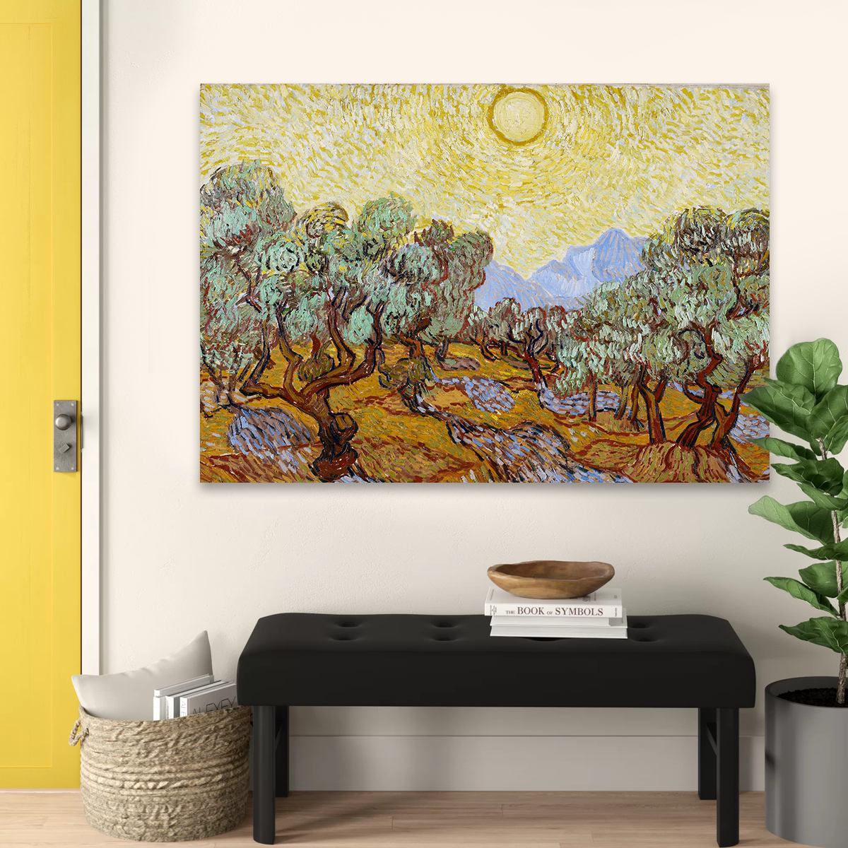 Stunning Olive Trees Wall Art by Vincent van Gogh