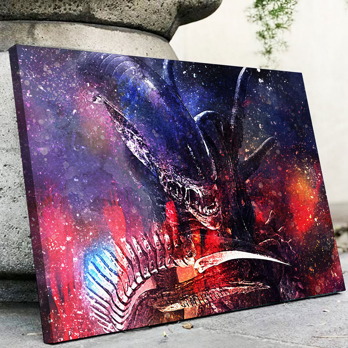Exquisite Alien Wall Art - Ideal for Space Enthusiasts