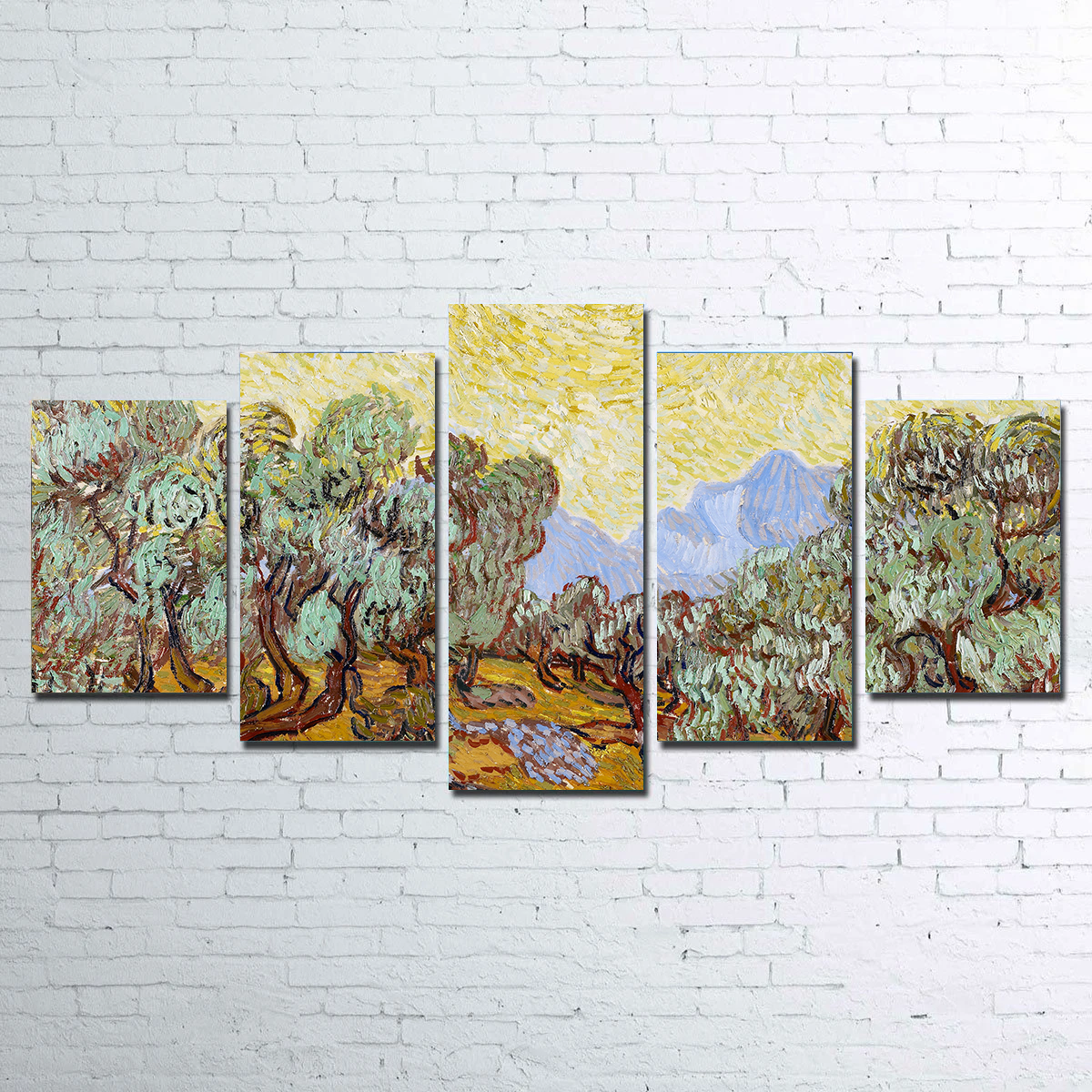 Stunning Olive Trees Wall Art by Vincent van Gogh