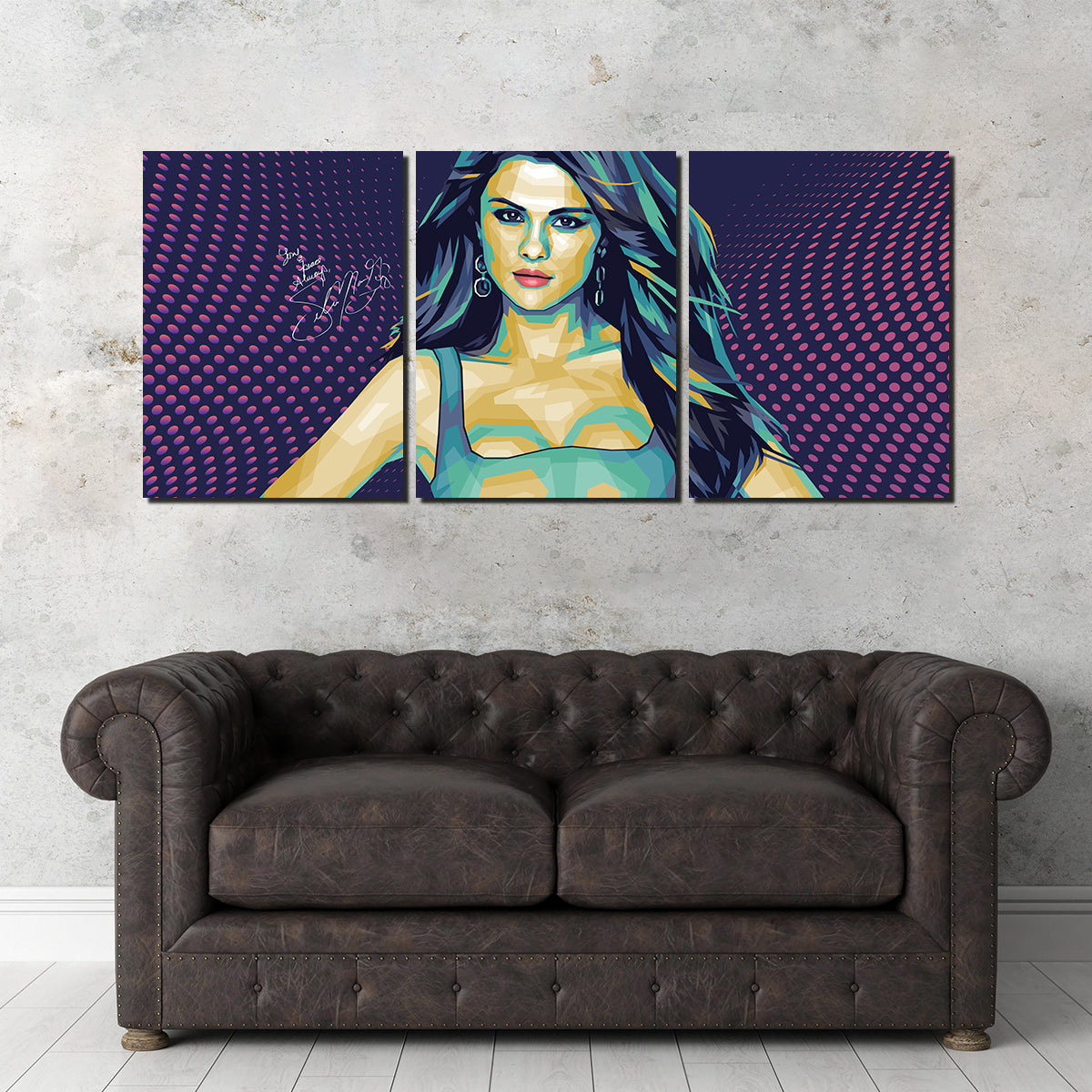 Selena Signature High - Quality Wall Art by Ralph & Laura Design