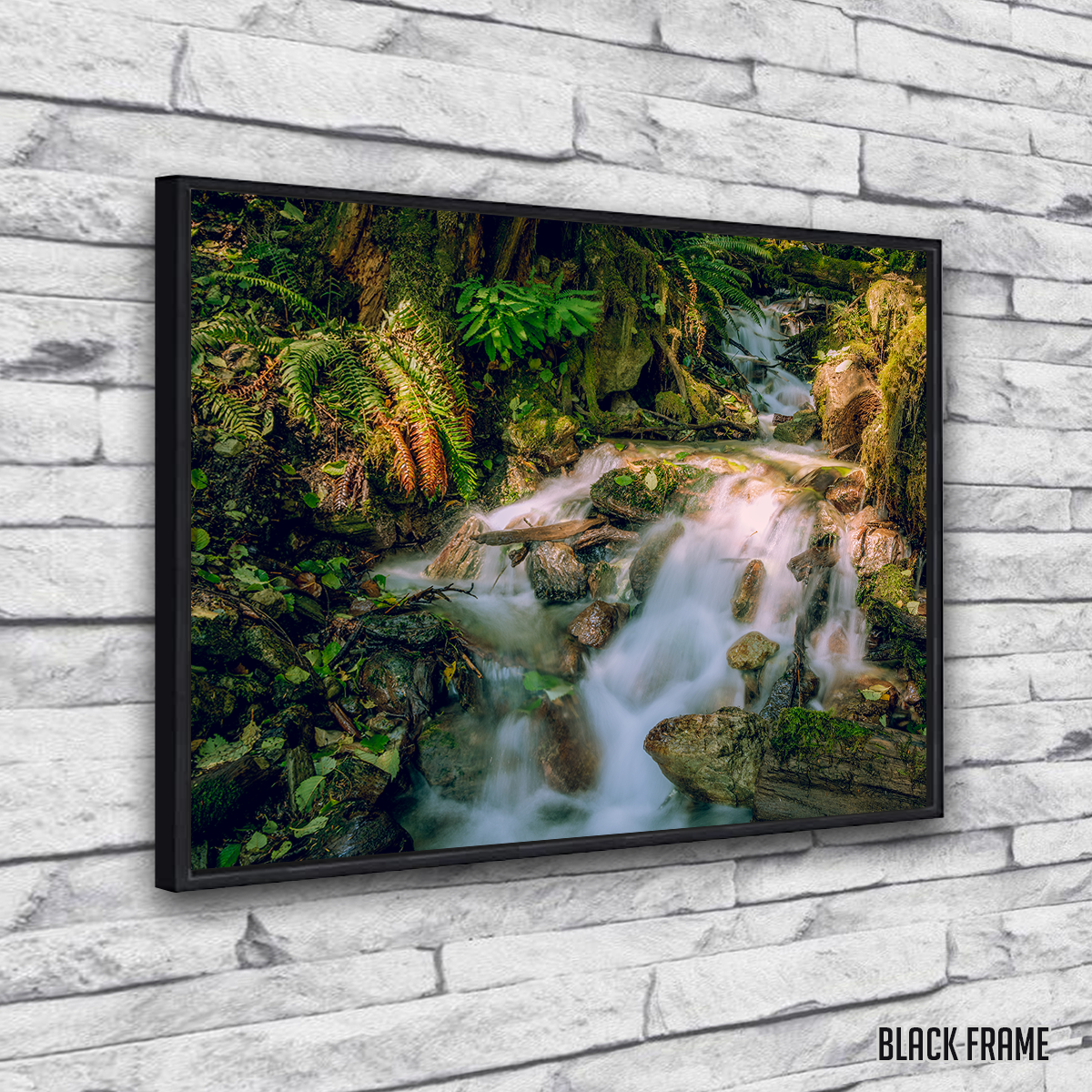 Stunning Baker Waterfall Wall Art by Kyle Sherry