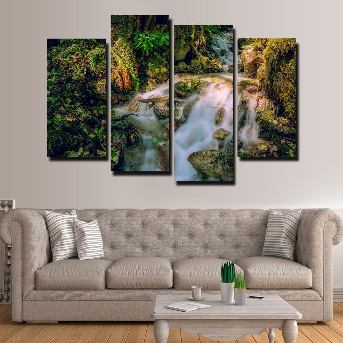 Stunning Baker Waterfall Wall Art by Kyle Sherry