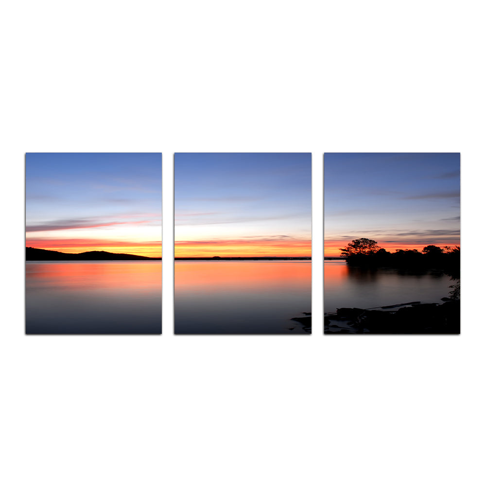 Gorgeous Arkansas River Sunset Wall Art for Stunning Home Decor