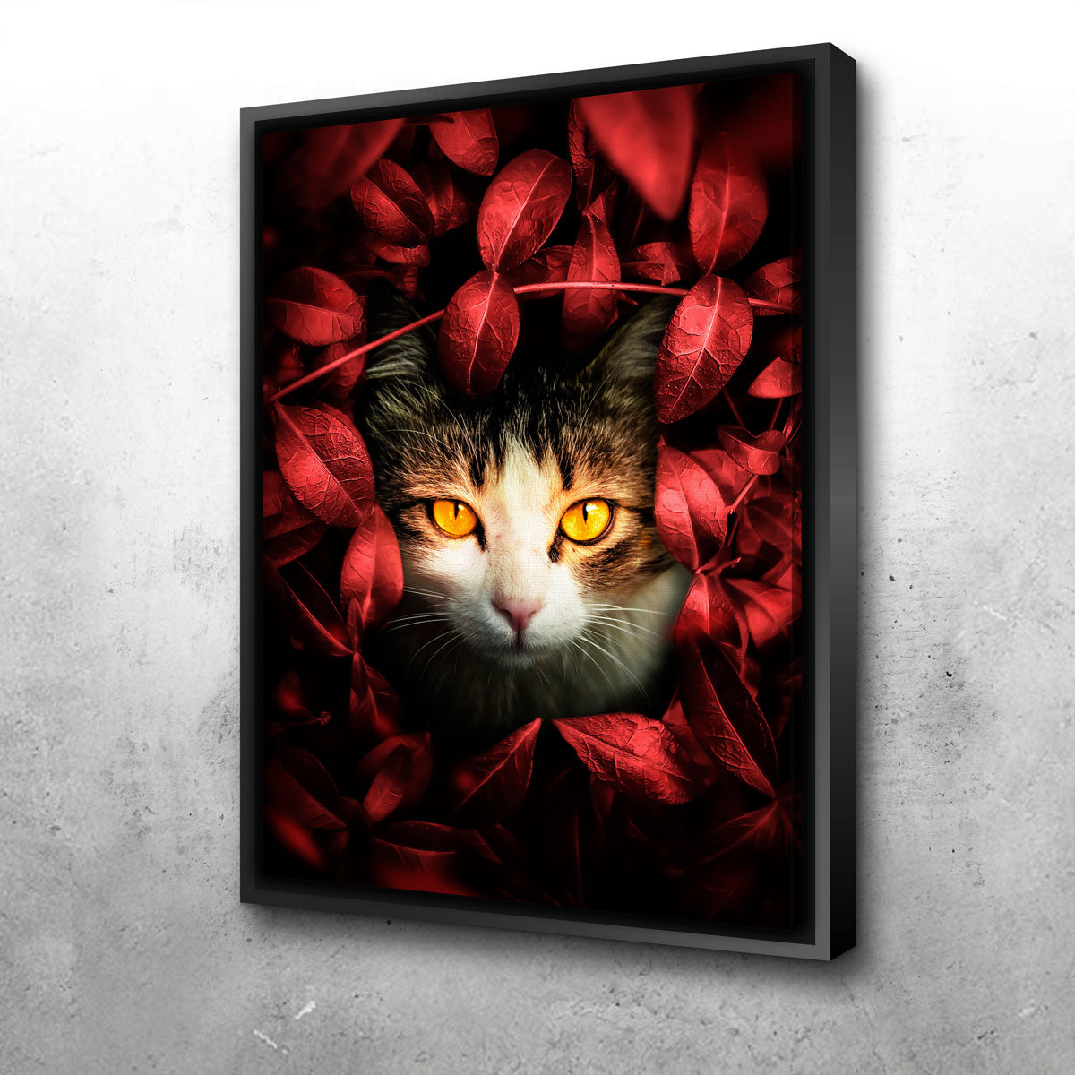Exquisite Cat Hunting Wall Art by Manuel Luces