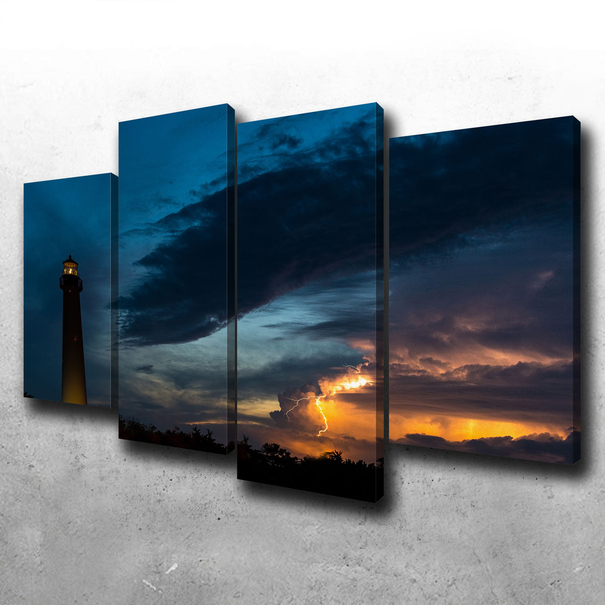 Stunning Cape May Lighthouse Wall Art by Dennis Maida