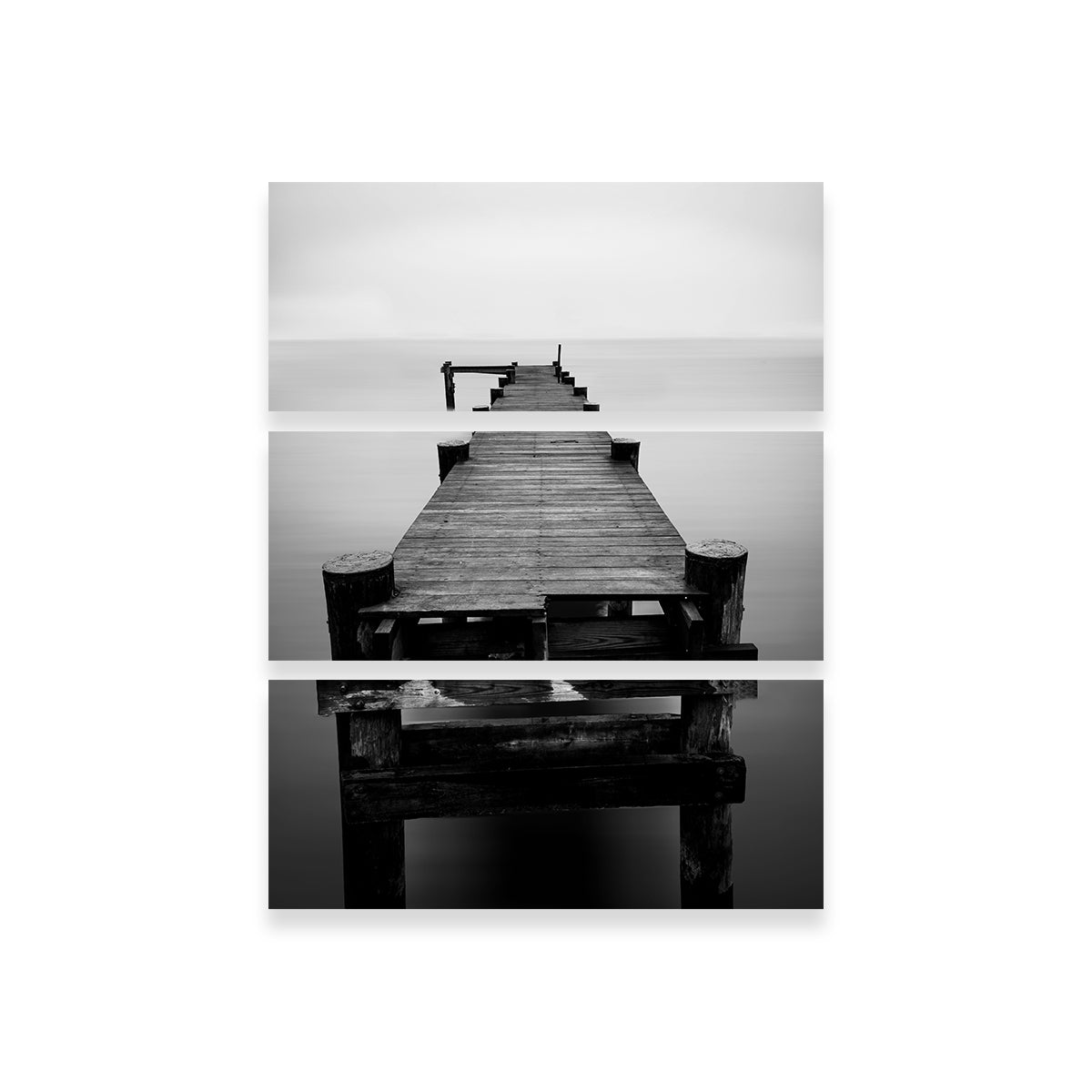 Exquisite Pierside Wall Art by Dennis Maida