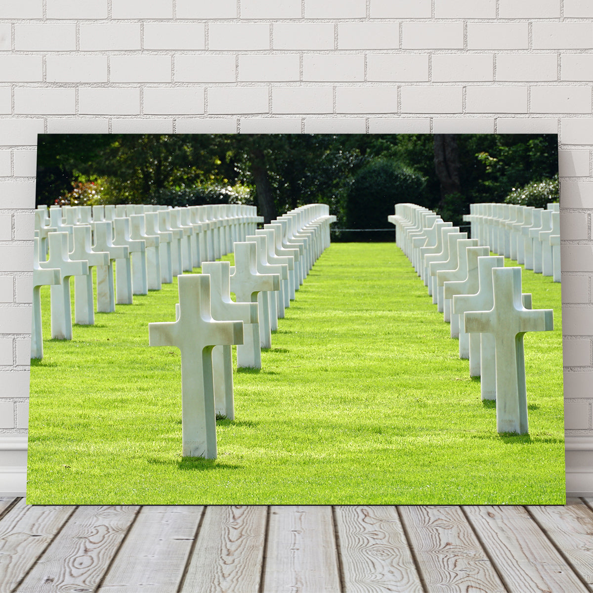 Normandy American Military Cemetery Stunning Wall Art by David Campbell