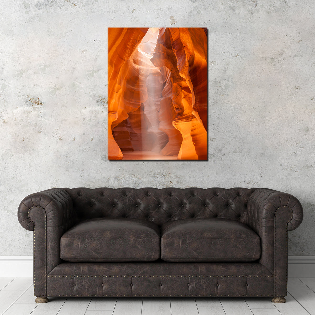 Stunning Antelope Canyon Unique Lightbeam Wall Art by Melanie Viola