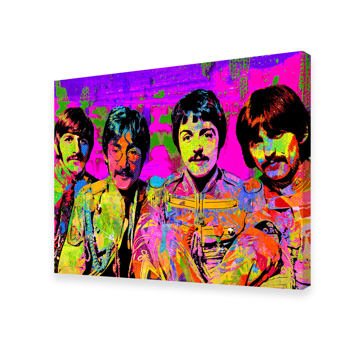 Sgt. Pepper's Iconic Beatles Wall Art by Stephen Chambers