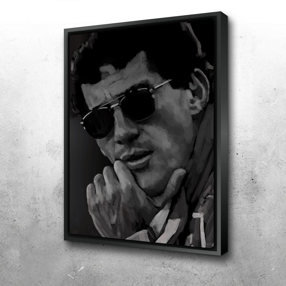 Stunning Senna Wall Art by Andy Brackpool